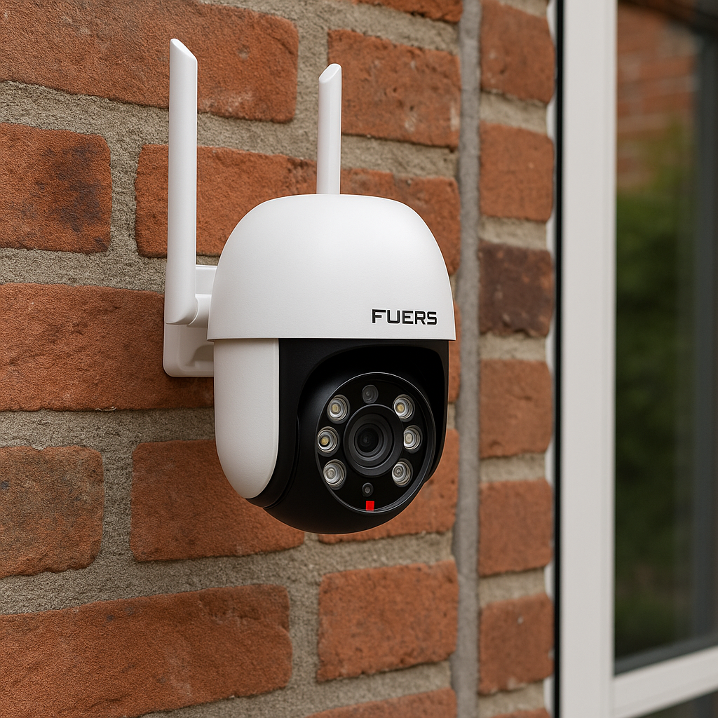 Smart wifi beveiligingscamera - Altijd zien wie in en rondom je huis is